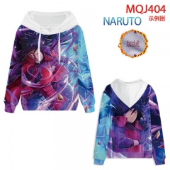 5 Styles Naruto Color Printing Hooded Anime Hoodie Thickened Sweater