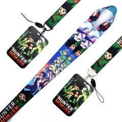 5 Styles HUNTER×HUNTER Collectible Anime Phone Strap Card Sleeve