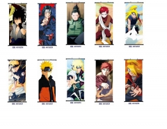 20 Styles Naruto Cosplay Cartoon Wall Scrolls Decoration Anime Wallscrolls