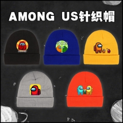 20 Styles Among us Popular Game Winter Knitted Colorful Warm Hat