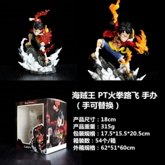 One Piece PT Luffy Cartoon Character Model Toy Japanese Anime PVC Figure