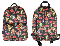 Naruto Japanese Cartoon Colorful Printing Anime Backpack Bag