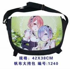 Re: Zero Life in a Different World Cartoon Japanese Anime Single-shoulder Bag