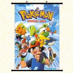 Pokemon Cartoon Wallscrolls Waterproof Anime Wallscrolls 30*45cm 60*40cm 60*90cm