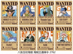 One Piece Printing Collection Anime Paper Posters (8pcs/set)