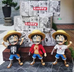 3 Styles One Piece Luffy Collectible Model Anime PVC Figure