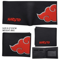 Naruto Popular Cartoon Purse Anime PVC Short Wallet