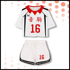 16 Styles Haikyuu Nekoma High School T-shirt and Shorts Set