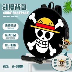 One Piece Cartoon Pattern For School Student Anime Backpack Bag