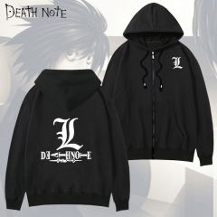 2 Styles Death Note Hooded With Zipper  Anime Costume