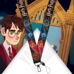 2 Styles Harry Potter Long/Short Lanyard Anime Phone Strap