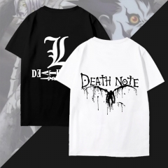 4 Styles Death Note Cosplay 3D Digital Print Anime T shirt