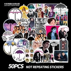 The Umbrella Academy PVC Material Waterproof Anime Sticker (50pcs/set)