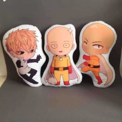 3 Styles 35-40CM One Punch Man Cute Anime Plush Toy Pillow