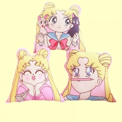 3 Styles Pretty Soldier Sailor Moon Two Sides Cute Anime Plush Toy Pillow