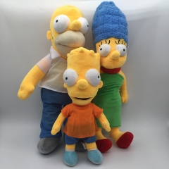 The Simpsons American Collectible Doll Anime Plush Toys （3pcs/set）