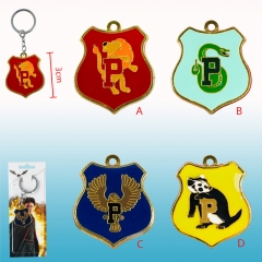 4 Styles Harry Potter Anime Keychain