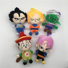 Dragon Ball Z Cosplay Collectible Doll Anime Plush Toys ( 5pcs/set)