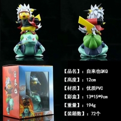 Pokemon Bulbasaur Cos Naruto Jiraiya Anime PVC Figure Toy
