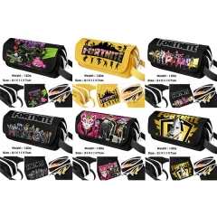 6 Styles Fortnite Double Layer Canvas Pencil Bag