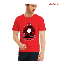 27 Styles Dragon Ball Z Color Printing Anime Cotton T shirt For Men