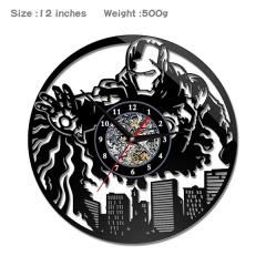2 Styles The Avengers PVC Anime Wall Clock Wall Decorative Picture