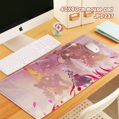 40X90X0.3 Genshin Impact Custom Design Color Printing Anime Mouse Pad