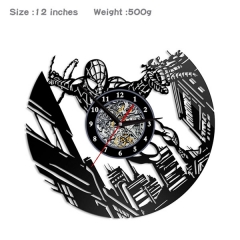Spider-Man PVC Anime Wall Clock Wall Decorative Picture