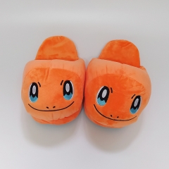 26.5CM Pokemon Charmander For Adult Anime Plush Slippers