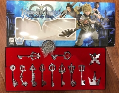 Kingdom Hearts Anime Keychain Set