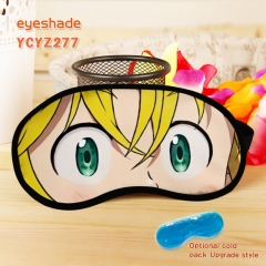 (No ice pack) The Seven Deadly Sins  Custom Design Cartoon Cosplay Eyepatch Digital Print Anime Eyepatch