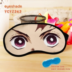 (No ice pack) 4 Styles Demon Slayer: Kimetsu no Yaiba Custom Design Cartoon Cosplay Eyepatch Digital Print Anime Eyepatch