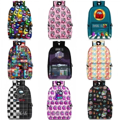 13 Styles Among Us game backpack bag