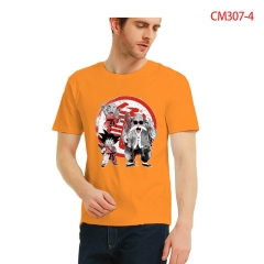 21 Styles Dragon Ball Z Color Printing Anime Cotton T shirt For Men