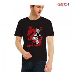 21 Styles Naruto Color Printing Anime Cotton T shirt For Men