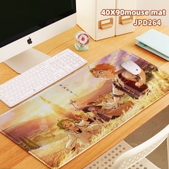 40X90X0.3 4 Styles Jobless Reincarnation/mushokutensei Custom Design Color Printing Anime Mouse Pad