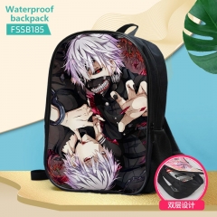 2 Styles Tokyo Ghoul Anime Custom Design Cosplay Cartoon Waterproof Anime Backpack Bag