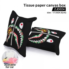 Bape Cosplay Anime Tissue Paper Canvas Box