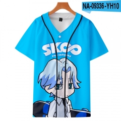 16 Styles SK8 The Infinity 3D Printing Cosplay V-neck Anime T shirt
