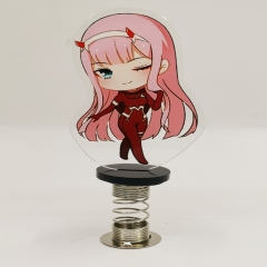 DARLING in the FRANXX Cartoon Character Acrylic Affixed On the Car Shaking Head Anime Standing Plate