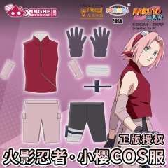 Naruto Haruno Sakura Cosplay Anime Costume Sets