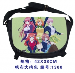 The Quintessential Quintuplets Cartoon Hot Sale Japanese Anime Single-shoulder Bag