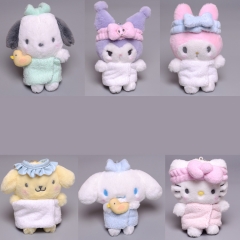 6 Styles Hello Kitty Kuromi My Melody Anime Plush Stuffed Toy