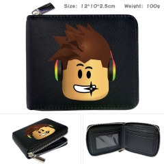 12 Styles Roblox Zippered Cartoon Anime Wallet and Purse