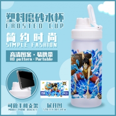 3 Styles One Piece Anime Plastic Drinking Water Anime Cup 580ML