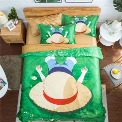 2 Sizes One Piece Summer Quilt+Bed Sheet+Pillowcase (Set)