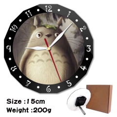 17 Styles My Neighbor Totoro Acrylic Anime Wall Clock