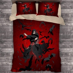 4 Sizes 20 Styles Naruto Polyester Anime Quilt Cover+Pillowcase (Set)