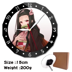 34 Styles Demon Slayer:Kimetsu No Yaiba Acrylic Anime Wall Clock