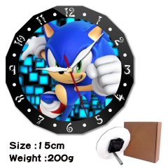 21 Styles Sonic Acrylic Anime Wall Clock